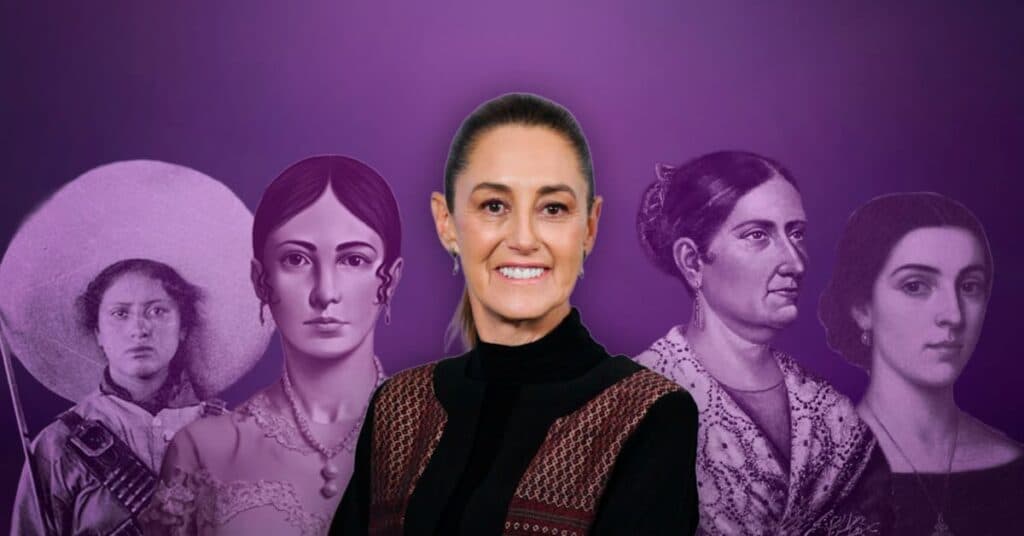 Sheinbaum destaca a mujeres mexicanas que “tejieron patria” por el 8M